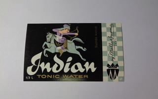 Etiketti - Indian Tonic Water, Oy Mallasjuoma