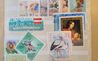 Unkari, Kreikka postimerkkejä erä