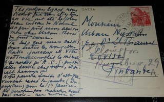 Sveitsi - Loviisa HF Sens.postikortti 1940 PK350/11