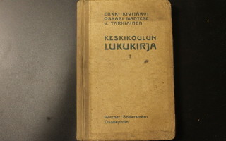 Koulun lukukirjoja 1921 ja 1939