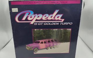 Popeda – 15 GT Golden Turpo / Huilut Suorina  LP