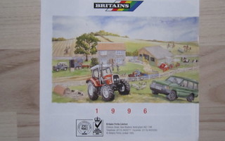 Britains metallisten traktorien yms. kuvasto vuodelta 1996
