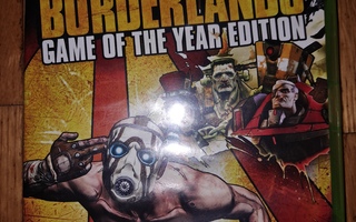 Xbox 360 Borderlands Game Of The Year Edition videopeli