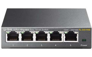 TP-Link TL-SG105E Hallittu L2 Gigabit Ethernet (