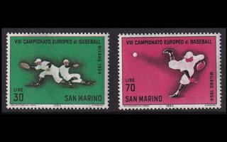 San Marino 824-5 ** Baseballin EM-kilpailut (1964)