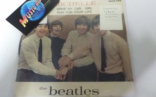 THE BEATLES - MICHELLE VG+/VG- TAKAKANSI PUUTTUU! 7"