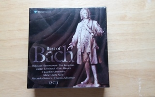 Best of Bach kansio 12 CD:tä