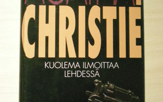 Agatha Christie: Kuolema ilmoittaa lehdessä