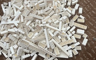 Lego, valkoiset palikat