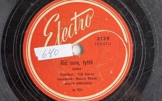Savikiekko 1947 - Henry Theel - Electro 3139