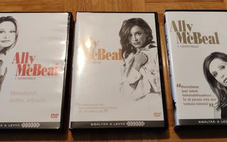 Ally McBeal - Kaudet 1 -  3 ( 18 DVD )