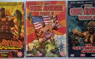 THE TOXIC AVENGER 1-3 DVD (3 X 1 DISC)