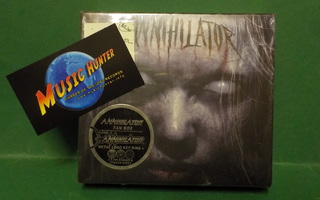 ANNIHILATOR - S/T - UUSI "SS" LIMITED EDITION CD BOX SET (W)