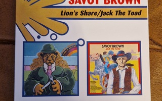 Savoy Brown: Lion's Share/ Jack The Toad 2-CD