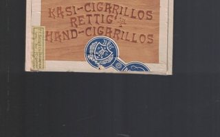 Rettig Käsi-Cigarillos laatikko (sikariaski)