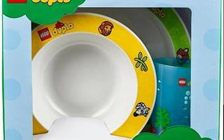 LEGO DUPLO CHILDS BOWL AND CUP SET  - HEAD HUNTER STORE.