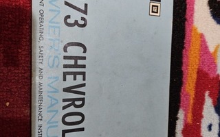 1973 Chevrolet Owner's Manual