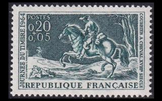 Ranska 1462 ** Postimerkin päivä (1964)