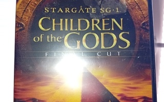 DVD Stargate sg 1 CHILDREN of the GODS FINAL CUT UUSI