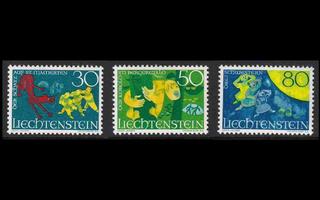 Liechtenstein 497-9 ** Satuja (1968)