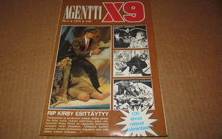 Agentti X9 Lehti  N:ro 4  v.1974  SIISTI Kpl !