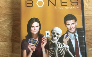 Bones 3 tuotantokausi  Dvd boksi