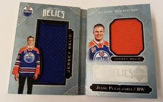 2016-17 Black diamond Booklet relics Jesse Puljujärvi /299