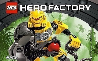 [ LEGO Ohjekirja ] 6200 Hero Factory Heroes - Evo