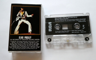 ELVIS PRESLEY As Recorded at Madison Square Garden C-KASETTI