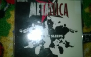 METALLICA - Until It Sleeps (cds) / Black Album (cd)
