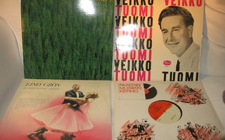 Paketti Suomi tango/valssi/?? (4 kpl.) LP.