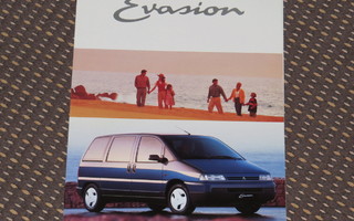 1994 Citroen Evasion esite - 16 sivua - KUIN UUSI