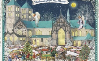 Münsterin joulutori (Tausendschön-kortti)