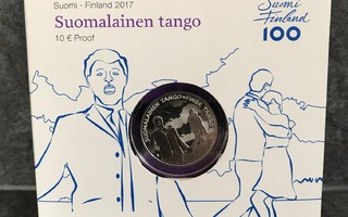 Suomalainen Tango 2017 Juhlaraha Proof hopea
