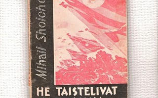 Neuvostoliitto, 3 kirjasta, mm. Sholohov 1945, 68 sivua.