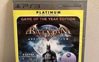 Batman Arkham Asylum GOTY Edition PS3