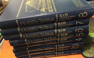 Ihmisen tarina : Suuri maailmanhistoria 1-8 HYVÄ