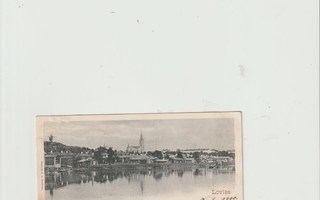 LOVIISA,HYVÄ KORTTI KULK  1900 ITÄVALTAAN(117)