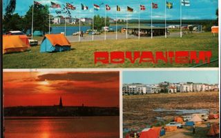 Rovaniemi Camping leirintäalue -80 luvun alku monikuva