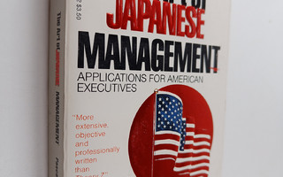 Richard T. Pascale : The Art of Japanese Management - App...
