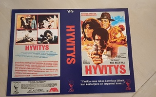 Hyvitys VHS kansipaperi / kansilehti