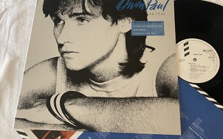 Owen Paul – As It Is ... (POP ROCK 1986 LP + sisäpussi)