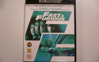 4K UHD + BLU-RAY - FAST & FURIOUS 4 -09/-21