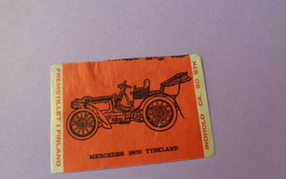 TT-etiketti Mercedes 1900