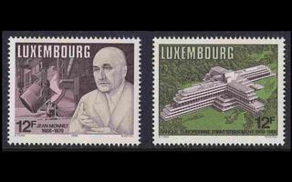 Luxemburg 1207-8 ** Euroopan investointipankki Jean Monnet (