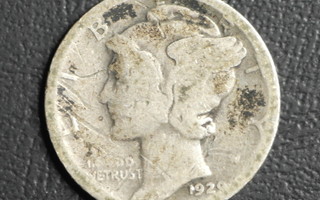 usa 10 cent 1928 D  #313