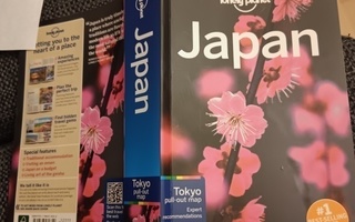 Japan lonely planet s.926 book+ Tokyo citymap kartta