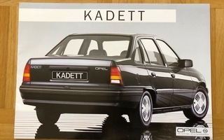 Esite Opel Kadett E porrasperä vuodelta 1985/1986