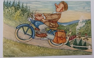 Jac. Edgren: Mopedilla matka taittuu parhaiten, p. 1981