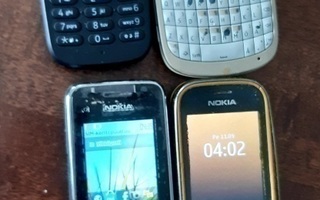 4 Nokia puhelinta